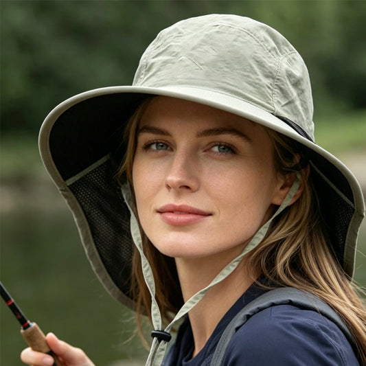 🧢 ¡OFERTA LIMITADA 40% DE DESCUENTO! ☀️ Sombrero de Cubo Plegable Unisex – UPF 50+, Transpirable, Correa Ajustable y Portátil ✨