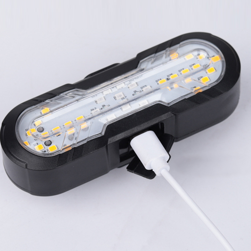 🎉 Oferta 2026 — ¡Más de 21,000 vendidos! 🚲 Luz trasera inteligente para bicicleta con control remoto inalámbrico, recargable por USB, lámpara de señal de giro 💡
