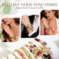 📿 ¡OFERTA POR TIEMPO LIMITADO 50% DE DESCUENTO! 🌀 Pulsera Boho de Ojo Turco y Elefante de la Suerte – Colgantes Simbólicos, Ajuste Ajustable, Acabado Dorado y 7 Estilos ✨