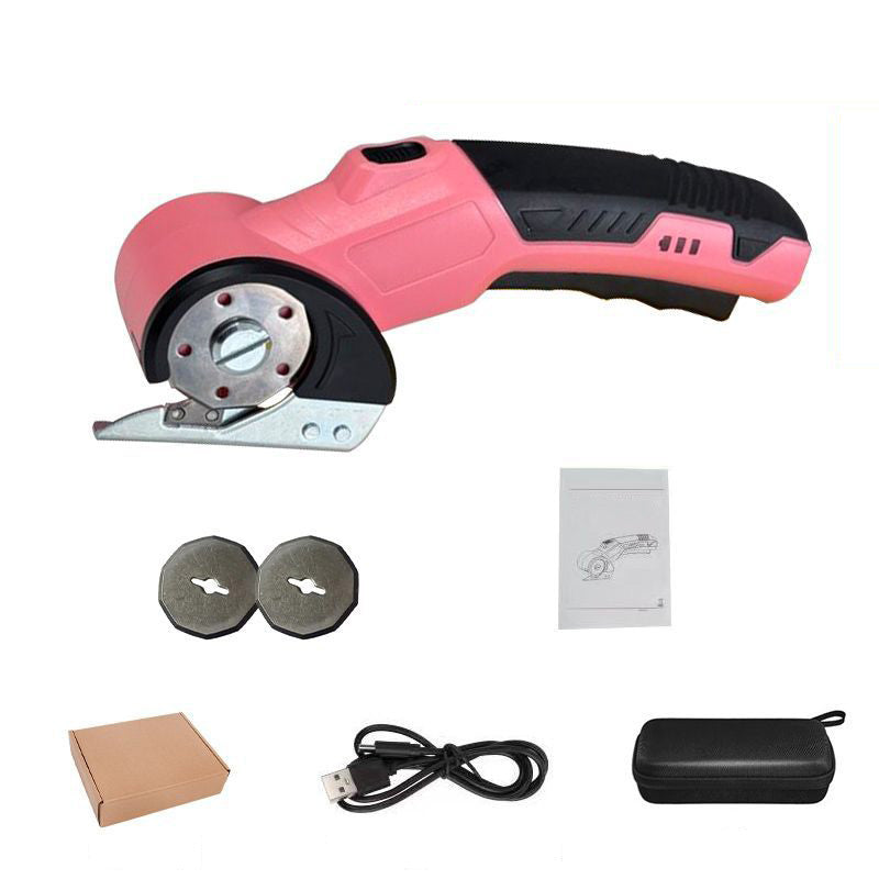✂️🔥 ¡50% DE DESCUENTO! Kit de Tijeras Eléctricas Inalámbricas Recargables y Portátiles para Tela – Corte Rápido, Batería USB y Hoja Afilada para Costura y Patchwork ✂️🧵