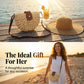 👜 ✨ ¡OFERTA POR TIEMPO LIMITADO 50% DE DESCUENTO! Bolso Crossbody Tejido Boho – Beige/Camel, Ligero y Espacioso 🏖️