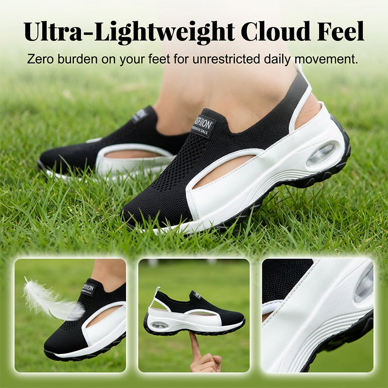 Zapatos Slip-On Transpirables para Mujer con Diseño Calado
