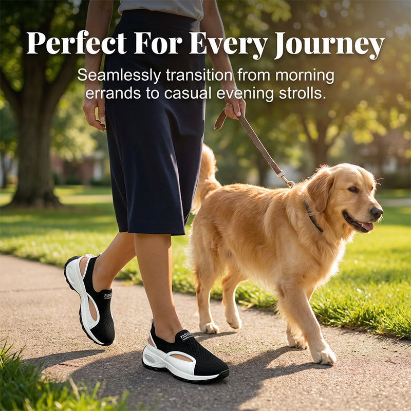 Zapatos Slip-On Transpirables para Mujer con Diseño Calado