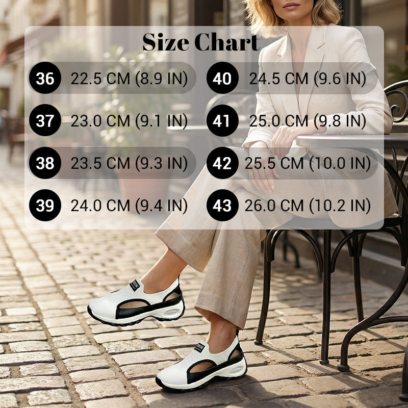 Zapatos Slip-On Transpirables para Mujer con Diseño Calado