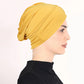 Gorro Turbante Elástico para Mujer, Suave y Cómodo