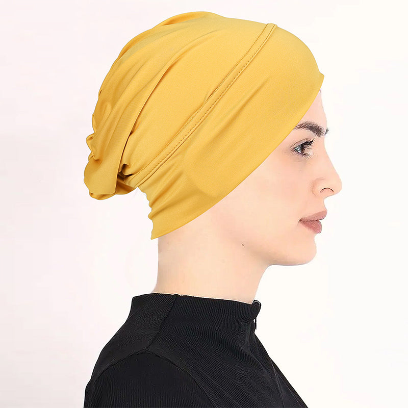 Gorro Turbante Elástico para Mujer, Suave y Cómodo