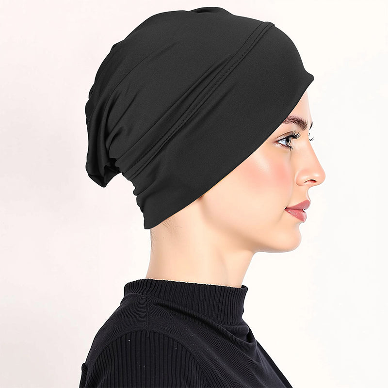 Gorro Turbante Elástico para Mujer, Suave y Cómodo