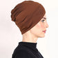 Gorro Turbante Elástico para Mujer, Suave y Cómodo