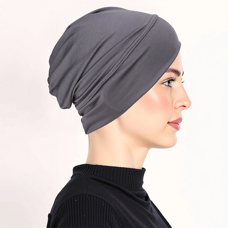 Gorro Turbante Elástico para Mujer, Suave y Cómodo