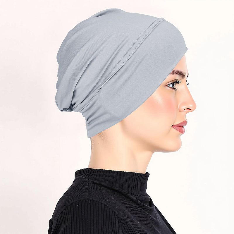 Gorro Turbante Elástico para Mujer, Suave y Cómodo