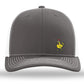 Gorra snapback bordada con un pollo gracioso