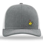 Gorra snapback bordada con un pollo gracioso