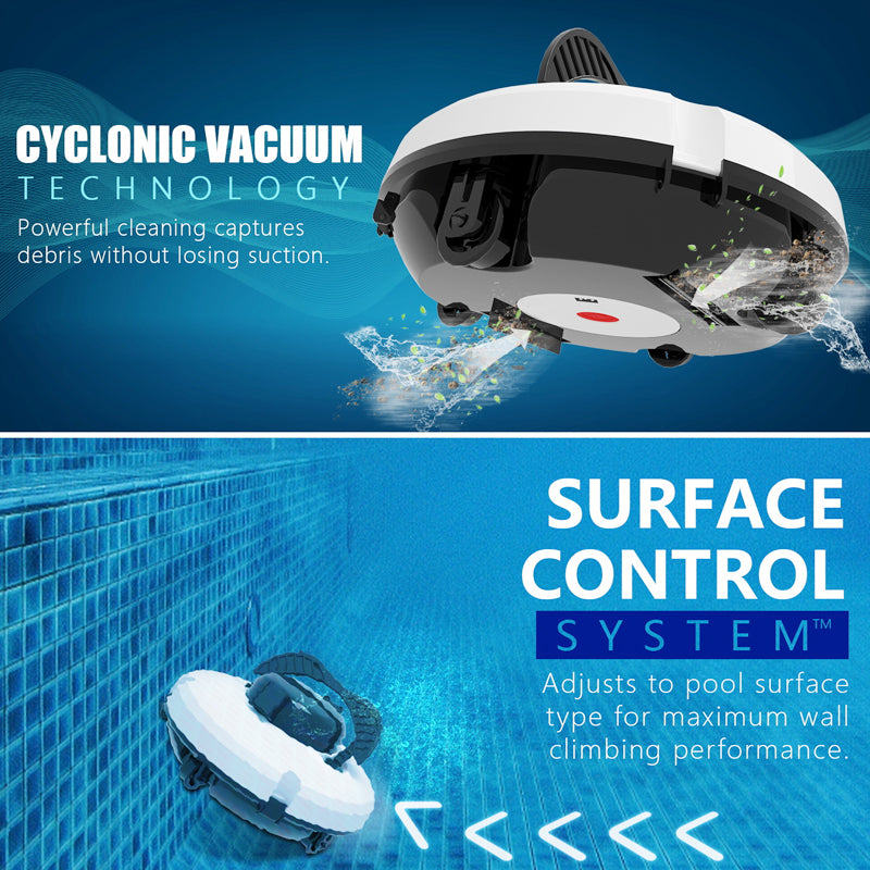 ⏰🔥¡57% DE DESCUENTO! 🤖 Robot limpiador de piscinas – inalámbrico, potente, inteligente y limpieza sin esfuerzo 🌊✨