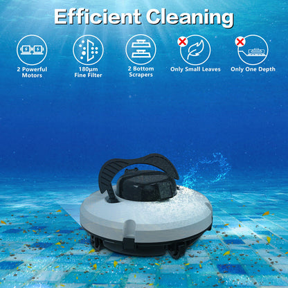 ⏰🔥¡57% DE DESCUENTO! 🤖 Robot limpiador de piscinas – inalámbrico, potente, inteligente y limpieza sin esfuerzo 🌊✨