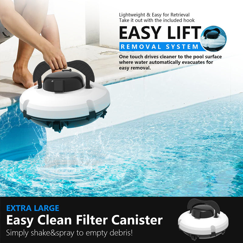 ⏰🔥¡57% DE DESCUENTO! 🤖 Robot limpiador de piscinas – inalámbrico, potente, inteligente y limpieza sin esfuerzo 🌊✨