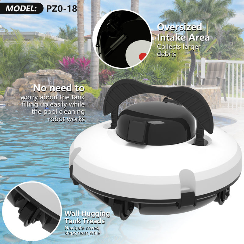 ⏰🔥¡57% DE DESCUENTO! 🤖 Robot limpiador de piscinas – inalámbrico, potente, inteligente y limpieza sin esfuerzo 🌊✨