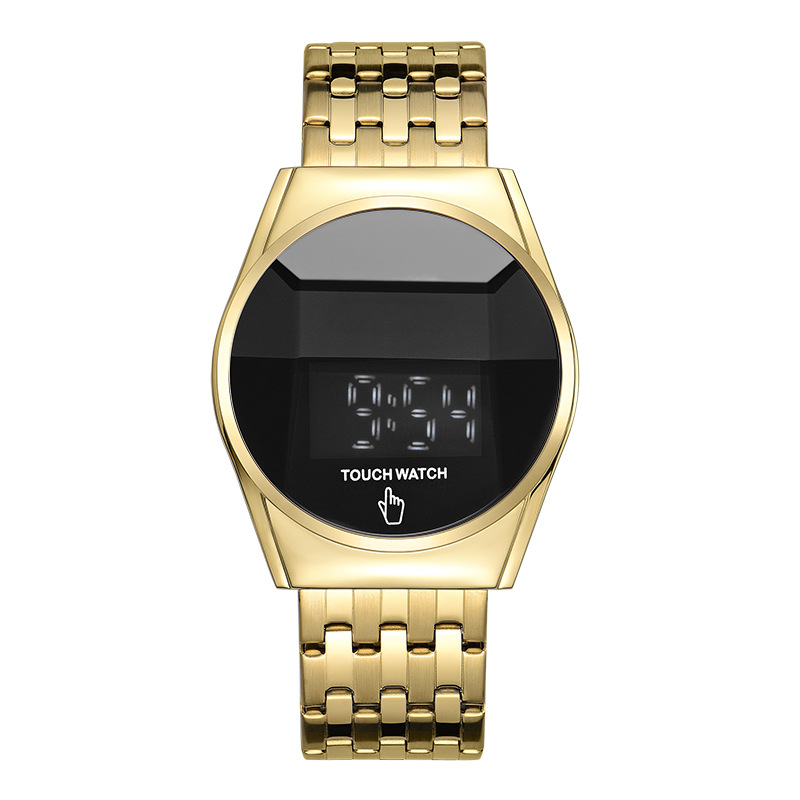 Reloj Digital Moderno con Pantalla Táctil LED para Hombre