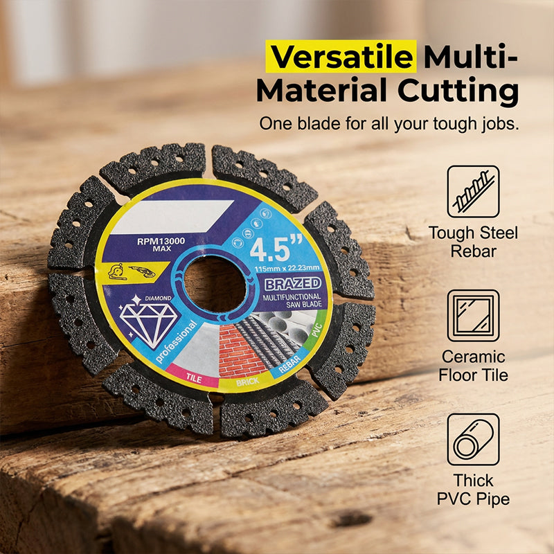 ⏰🔥 ¡50% OFF por Tiempo Limitado! 🛠️ Disco de Corte de Diamante Multifunción – Corte Rápido y Preciso para Todo Tipo de Materiales 💎