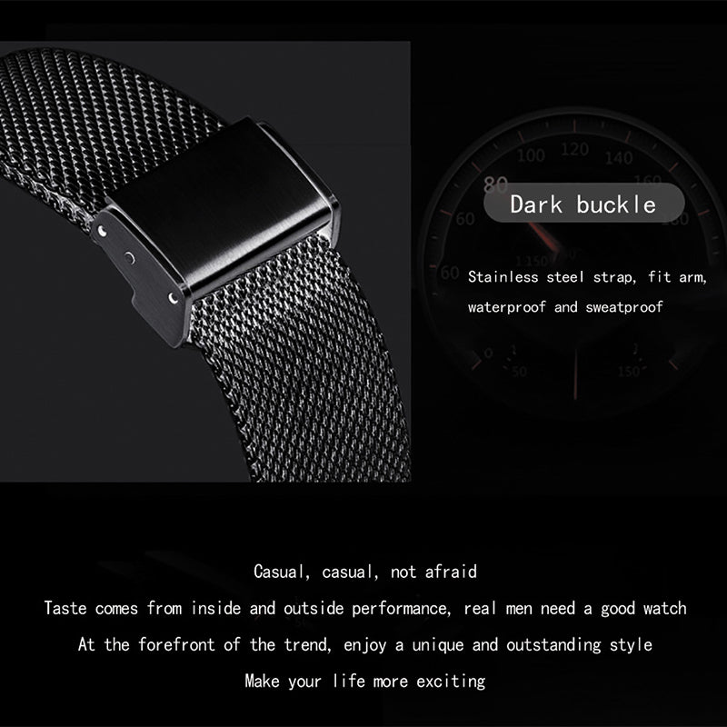 ⏳¡50% de descuento por tiempo limitado!⏰ Reloj de Cuarzo Minimalista e Impermeable para Hombre ⌚