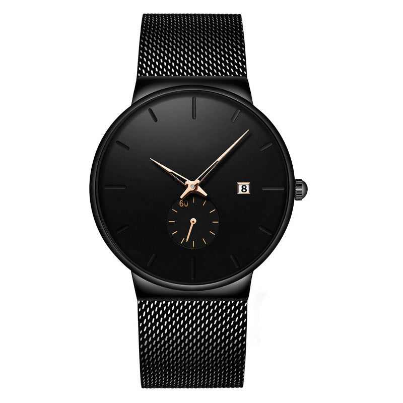 ⏳¡50% de descuento por tiempo limitado!⏰ Reloj de Cuarzo Minimalista e Impermeable para Hombre ⌚