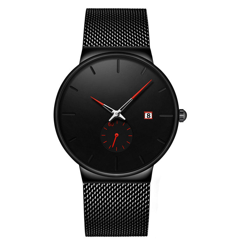 ⏳¡50% de descuento por tiempo limitado!⏰ Reloj de Cuarzo Minimalista e Impermeable para Hombre ⌚