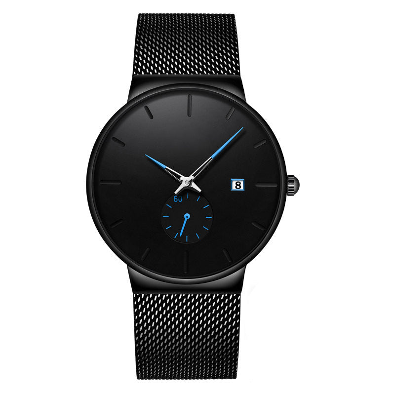 ⏳¡50% de descuento por tiempo limitado!⏰ Reloj de Cuarzo Minimalista e Impermeable para Hombre ⌚
