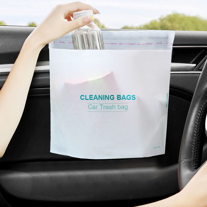 🥳 Venta caliente 2026 🥳💞 50K+ VENDIDO! 🚗🧴   ¡50% de descuento! Bolsas autoadhesivas de limpieza de coches: pegue en cualquier lugar, permanezca firme. Múltiple uso para basura o almacenamiento. Sin desorden, sin marcas.   🧹✨