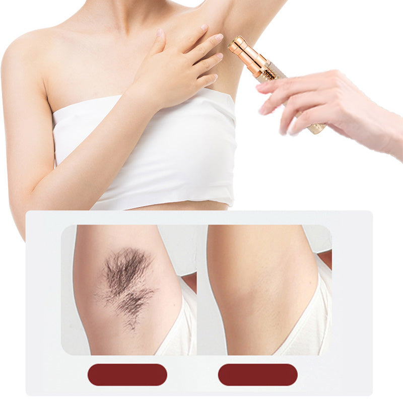 💁‍♀️ Cejas Perfectas, Sin Dolor – Depiladora Eléctrica Portátil para Cejas, Cabezales Intercambiables para Cara y Bikini. 50% Descuento.