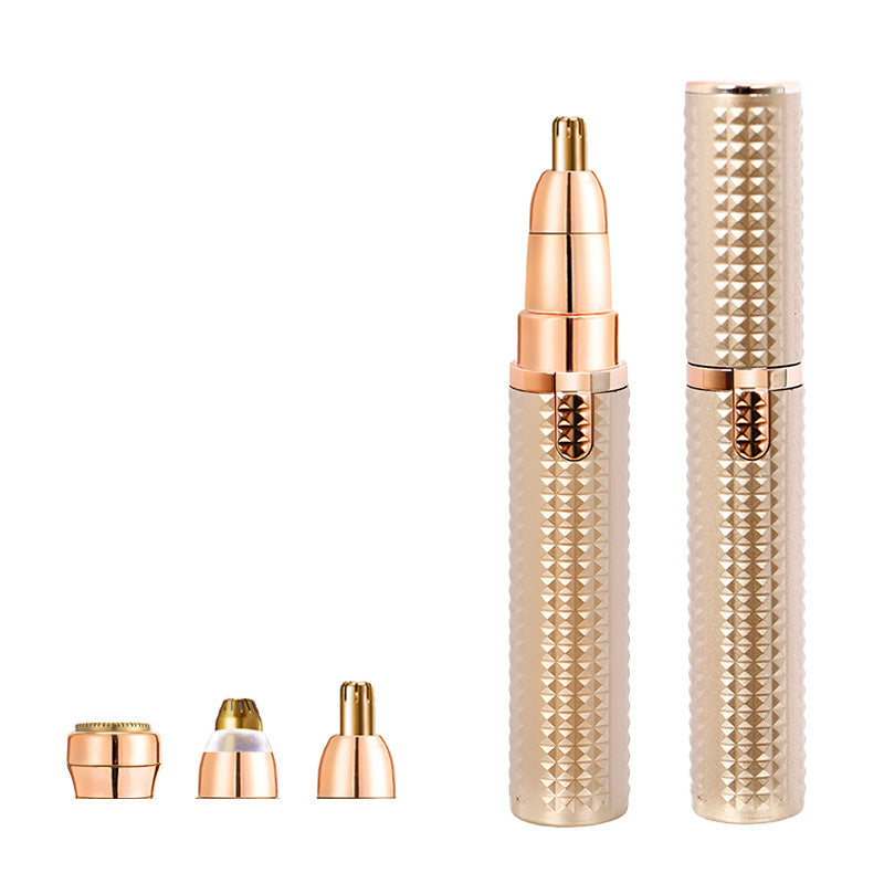 💁‍♀️ Cejas Perfectas, Sin Dolor – Depiladora Eléctrica Portátil para Cejas, Cabezales Intercambiables para Cara y Bikini. 50% Descuento.