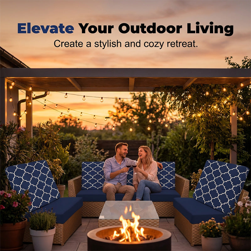 🛋️✨ ¡50% OFF! Fundas Elásticas Premium para Cojines de Patio – Protección y Estilo Instantáneo