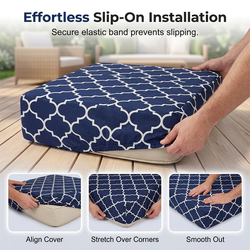 🛋️✨ ¡50% OFF! Fundas Elásticas Premium para Cojines de Patio – Protección y Estilo Instantáneo