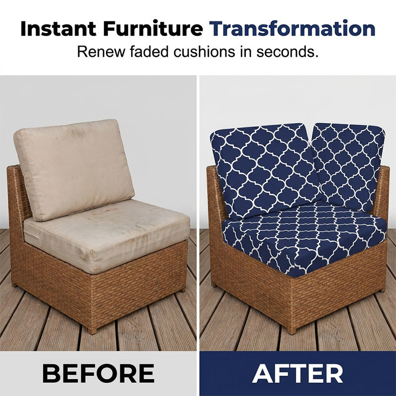 🛋️✨ ¡50% OFF! Fundas Elásticas Premium para Cojines de Patio – Protección y Estilo Instantáneo