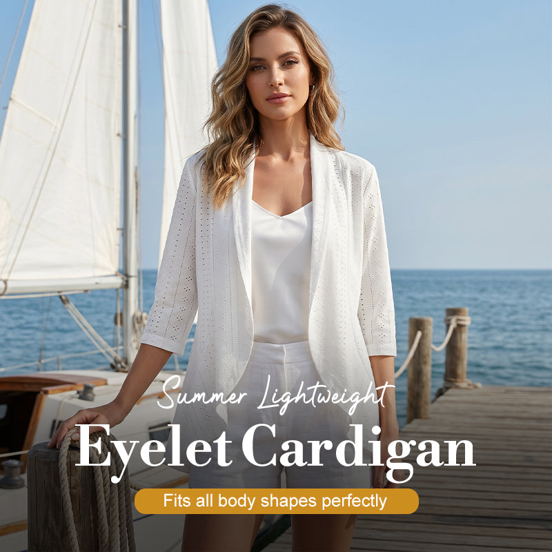 Mujeres de verano ligero ojo cardigan