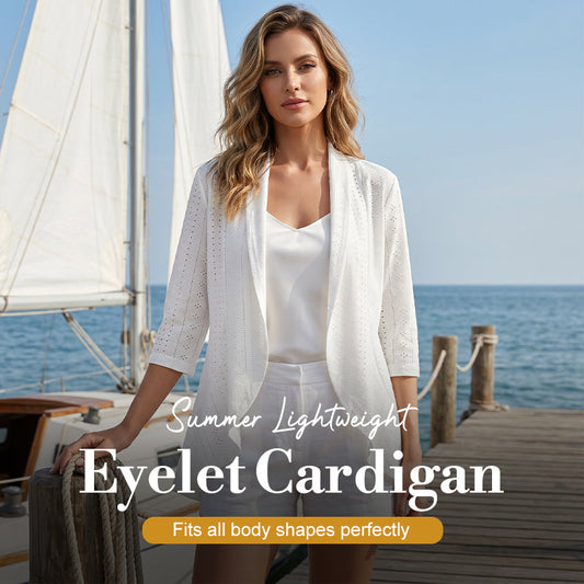 Mujeres de verano ligero ojo cardigan