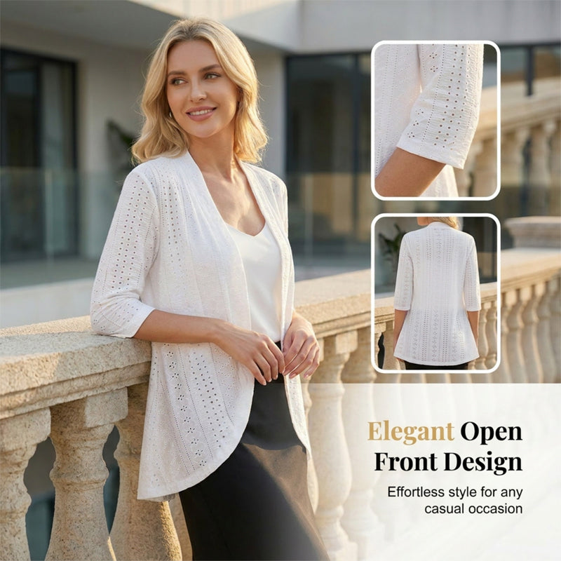 Mujeres de verano ligero ojo cardigan