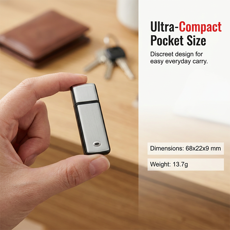 ⏳🔥¡50 % DE DESCUENTO POR TIEMPO LIMITADO! ⏰ Grabadora de Voz USB Portátil de Alta Definición con Cancelación de Ruido
