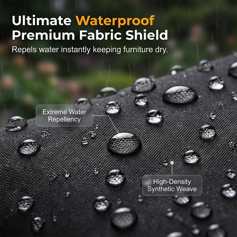 Funda impermeable de tela Oxford 210D para muebles de exterior
