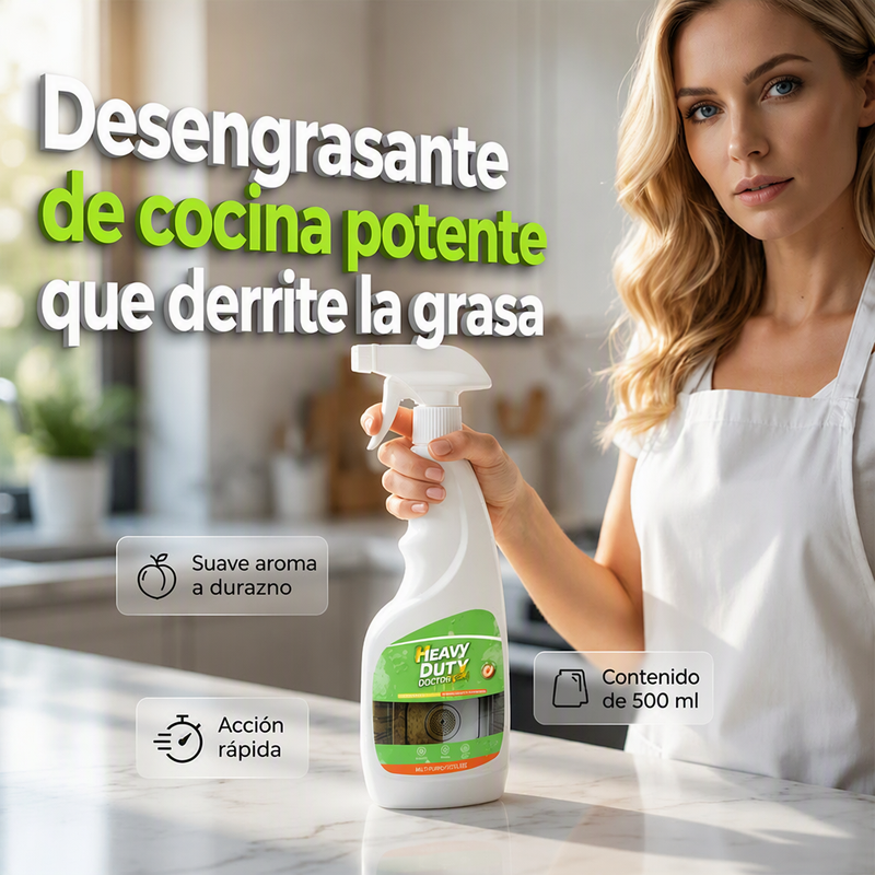 🔥50% DE DESCUENTO🧼Spray desengrasante de cocina de alta resistencia