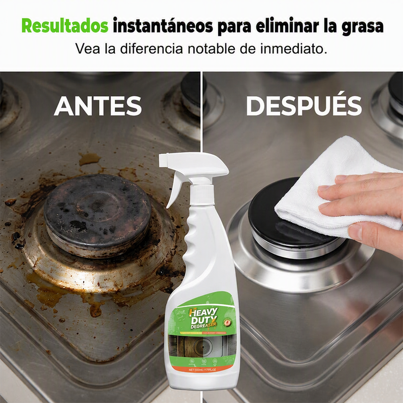 🔥50% DE DESCUENTO🧼Spray desengrasante de cocina de alta resistencia