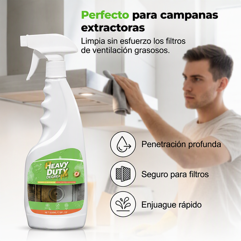 🔥50% DE DESCUENTO🧼Spray desengrasante de cocina de alta resistencia