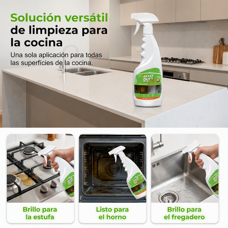 🔥50% DE DESCUENTO🧼Spray desengrasante de cocina de alta resistencia