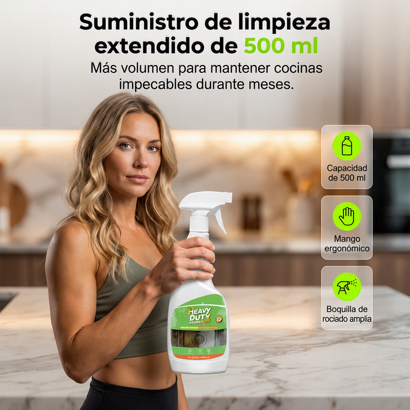 🔥50% DE DESCUENTO🧼Spray desengrasante de cocina de alta resistencia