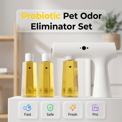 Spray Desodorizante para Mascotas con Probióticos y Nano-Niebla
