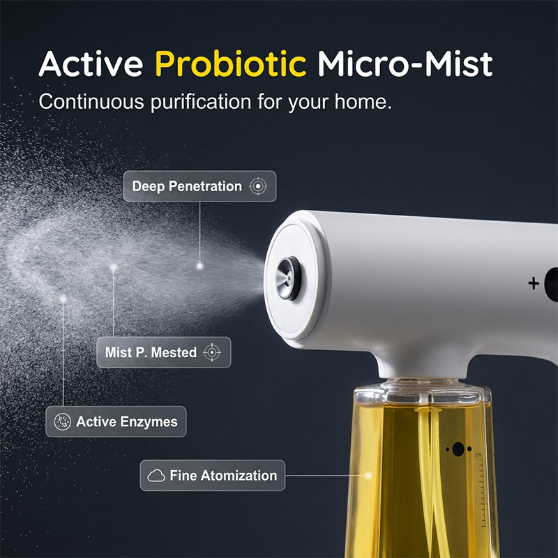 Spray Desodorizante para Mascotas con Probióticos y Nano-Niebla
