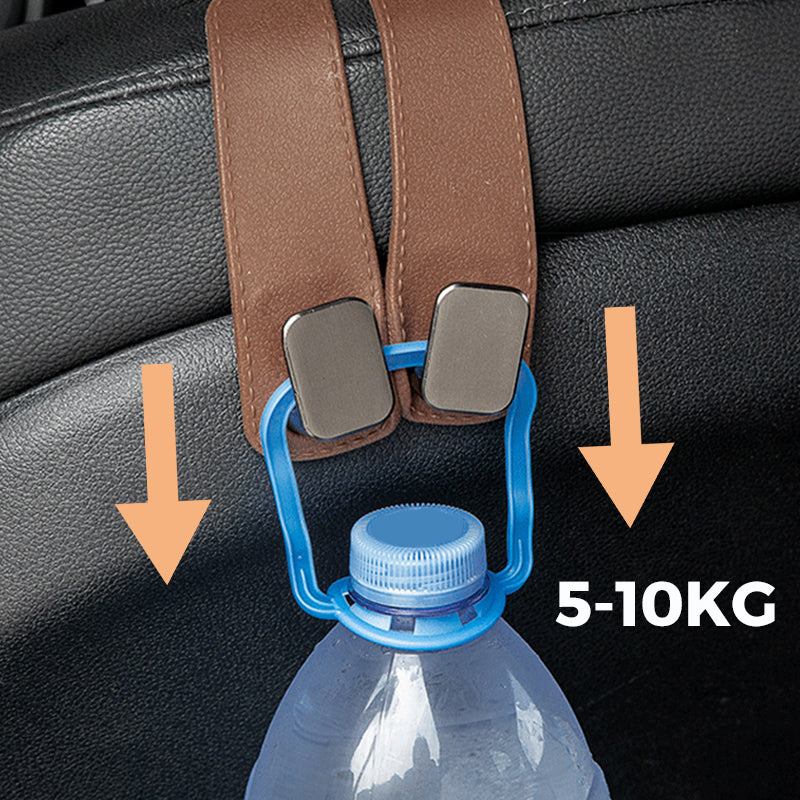 ⏳🔥¡50 % DE DESCUENTO POR TIEMPO LIMITADO! ⏰ Organizador para reposacabezas de coche resistente