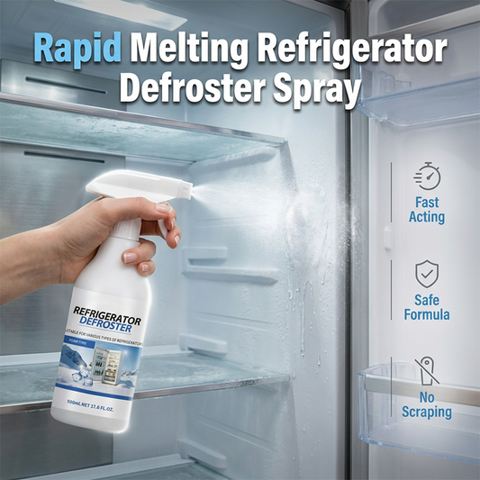 ❄️💨 ¡50 % DE DESCUENTO! Spray descongelador rápido para frigoríficos: derrite el hielo al instante, sin necesidad de rascar. Apto para uso alimentario, fácil de pulverizar. Ahorra tiempo y energía. 🧊✨