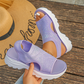 Sandalias de plataforma de malla transpirable para mujer