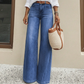 👖 ¡TIEMPO LIMITADO 50% DE DESCUENTO! ✨ Vaqueros de pierna ancha de talle alto para mujer – Vaqueros, S-2XL, Estilo 🍁 Atemporal