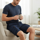 Pantalones cortos de carga de secado rápido para hombre con bolsillos