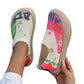 Tenis Cómodos para Mujer, Estilo Slip-On Ligero y Transpirable para Caminar